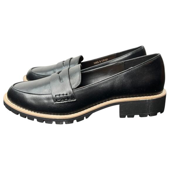 DV by Dolce Vita Shoes - DV by Dolce Vita Crisp Lug Loafer Black Size 8